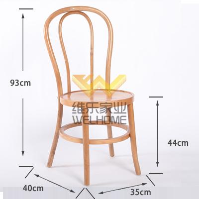 Vienna natural bentwood chair for wedding/event